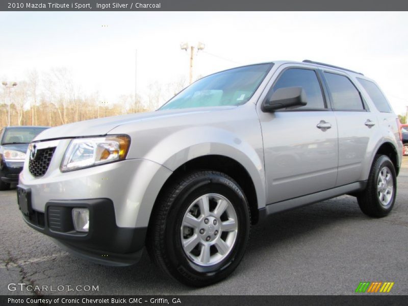 Ingot Silver / Charcoal 2010 Mazda Tribute i Sport