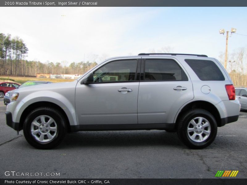 Ingot Silver / Charcoal 2010 Mazda Tribute i Sport