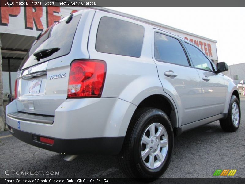 Ingot Silver / Charcoal 2010 Mazda Tribute i Sport