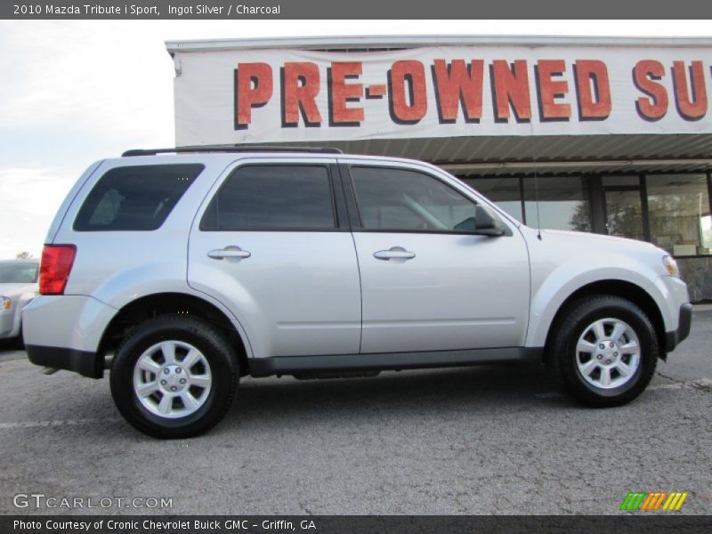 Ingot Silver / Charcoal 2010 Mazda Tribute i Sport