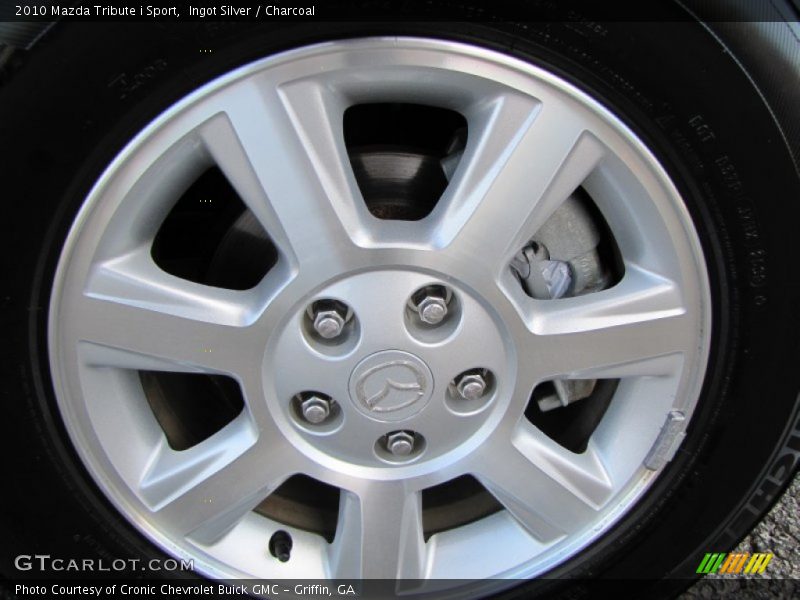 Ingot Silver / Charcoal 2010 Mazda Tribute i Sport