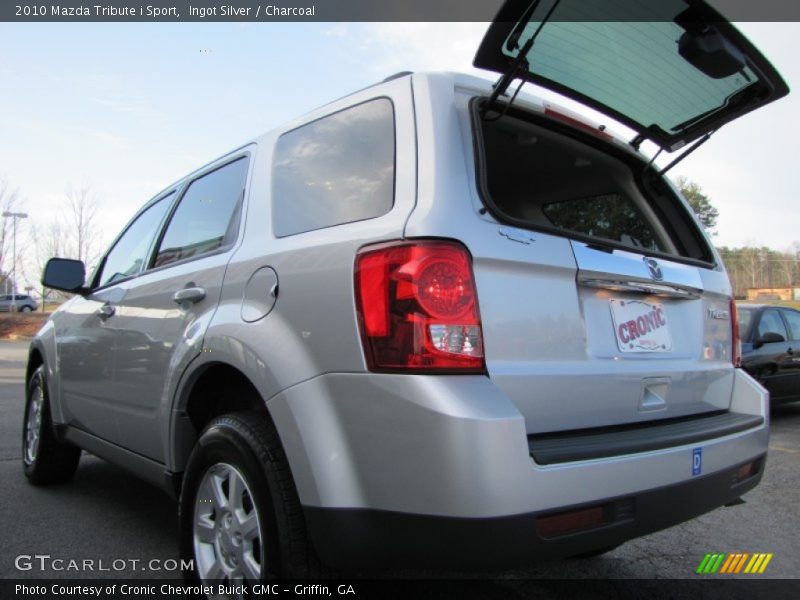 Ingot Silver / Charcoal 2010 Mazda Tribute i Sport