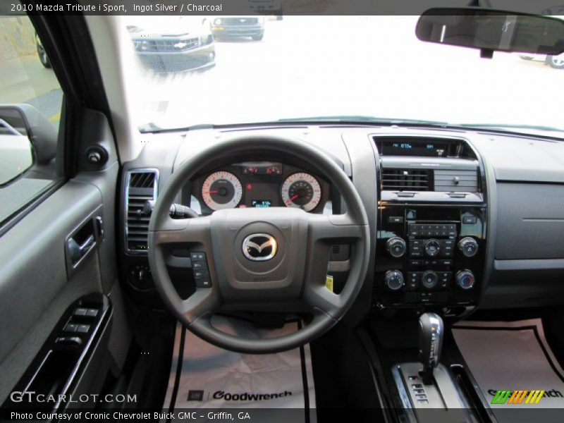 Ingot Silver / Charcoal 2010 Mazda Tribute i Sport