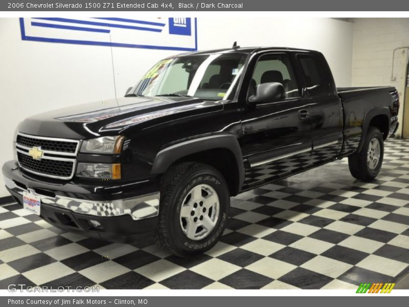 Black / Dark Charcoal 2006 Chevrolet Silverado 1500 Z71 Extended Cab 4x4