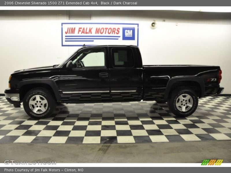 Black / Dark Charcoal 2006 Chevrolet Silverado 1500 Z71 Extended Cab 4x4