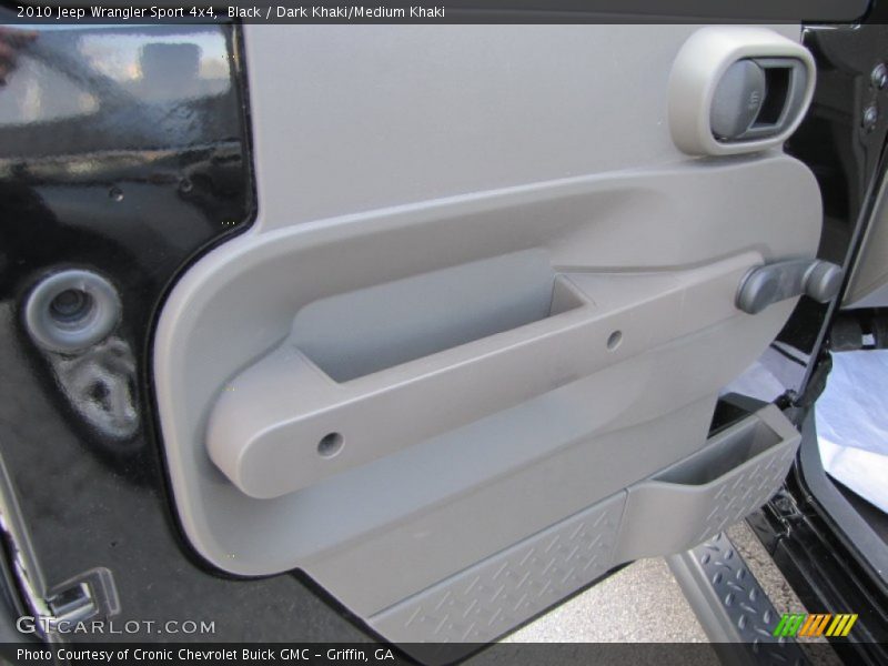 Black / Dark Khaki/Medium Khaki 2010 Jeep Wrangler Sport 4x4