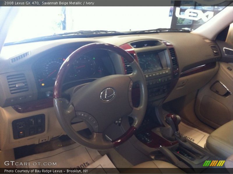 Savannah Beige Metallic / Ivory 2008 Lexus GX 470