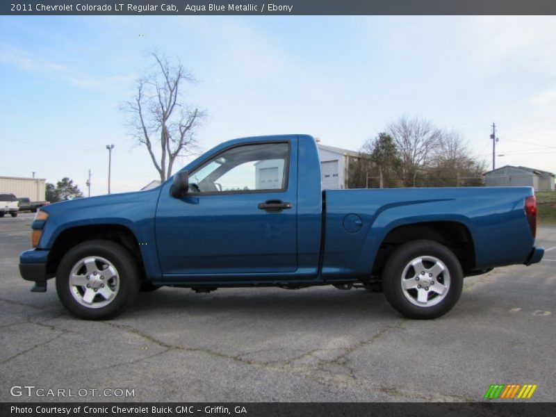  2011 Colorado LT Regular Cab Aqua Blue Metallic