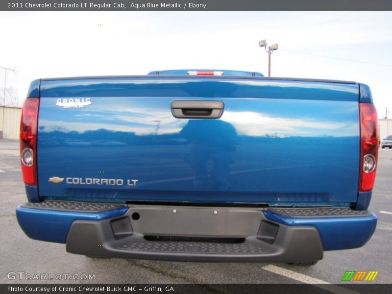 Aqua Blue Metallic / Ebony 2011 Chevrolet Colorado LT Regular Cab
