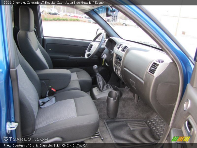  2011 Colorado LT Regular Cab Ebony Interior