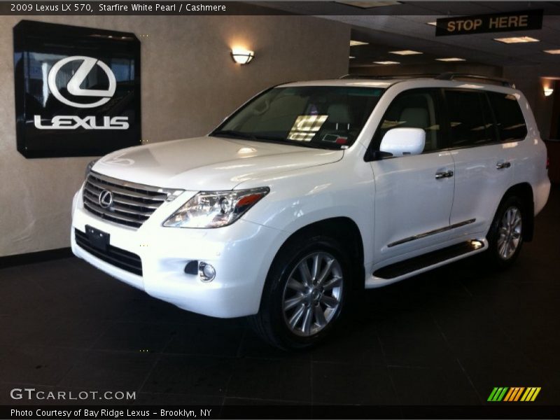 Starfire White Pearl / Cashmere 2009 Lexus LX 570