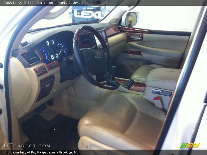 Starfire White Pearl / Cashmere 2009 Lexus LX 570