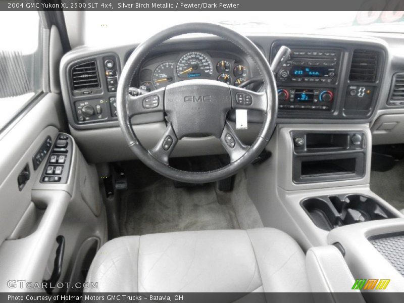 Silver Birch Metallic / Pewter/Dark Pewter 2004 GMC Yukon XL 2500 SLT 4x4