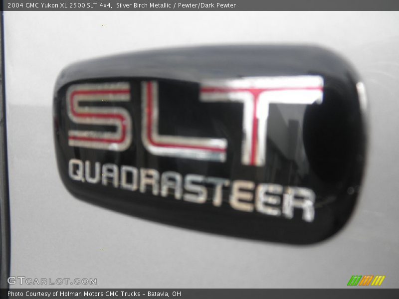 Silver Birch Metallic / Pewter/Dark Pewter 2004 GMC Yukon XL 2500 SLT 4x4