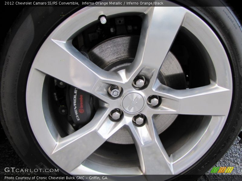  2012 Camaro SS/RS Convertible Wheel