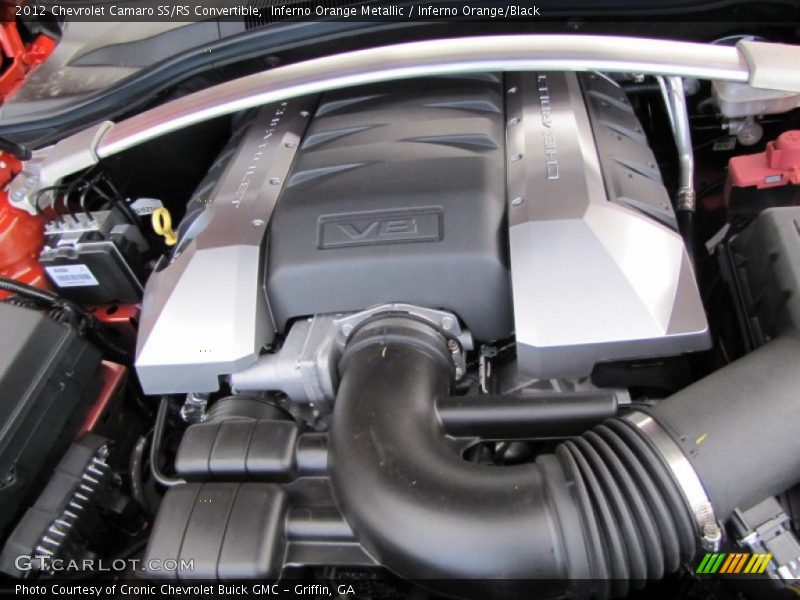  2012 Camaro SS/RS Convertible Engine - 6.2 Liter OHV 16-Valve V8