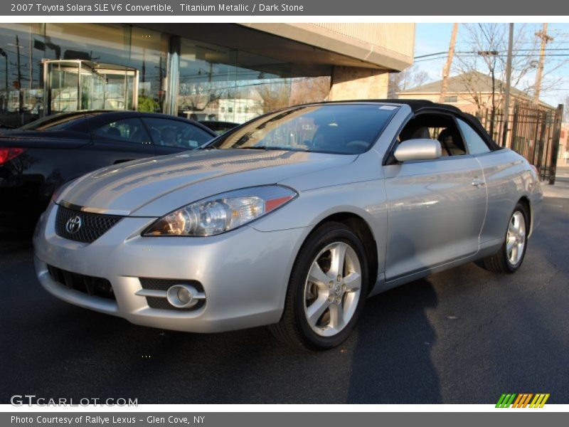 Titanium Metallic / Dark Stone 2007 Toyota Solara SLE V6 Convertible