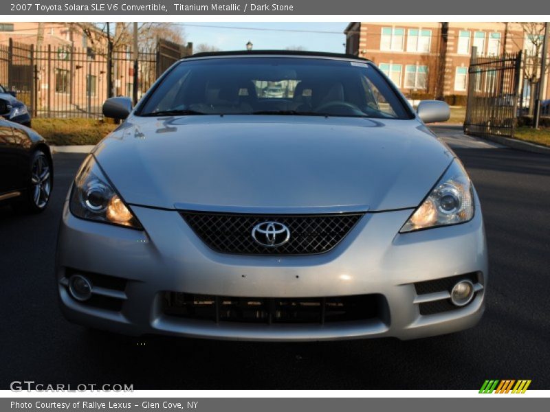 Titanium Metallic / Dark Stone 2007 Toyota Solara SLE V6 Convertible