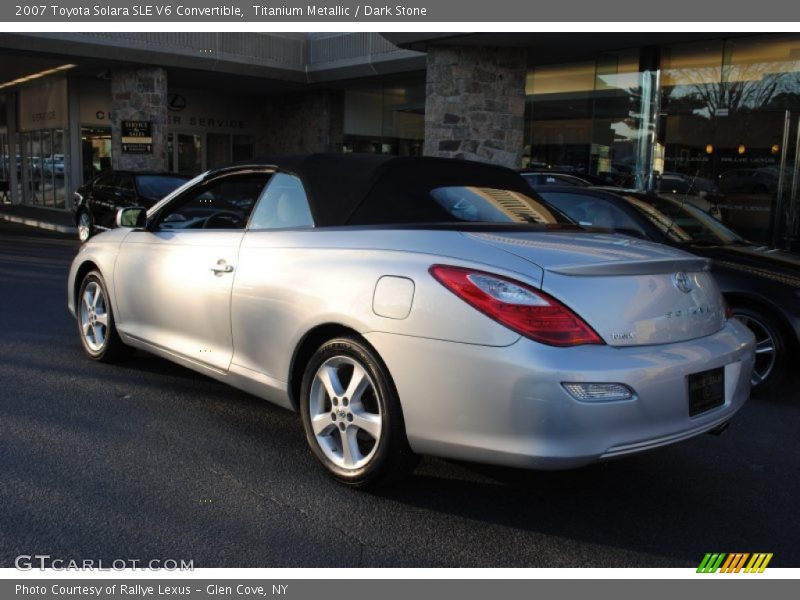 Titanium Metallic / Dark Stone 2007 Toyota Solara SLE V6 Convertible