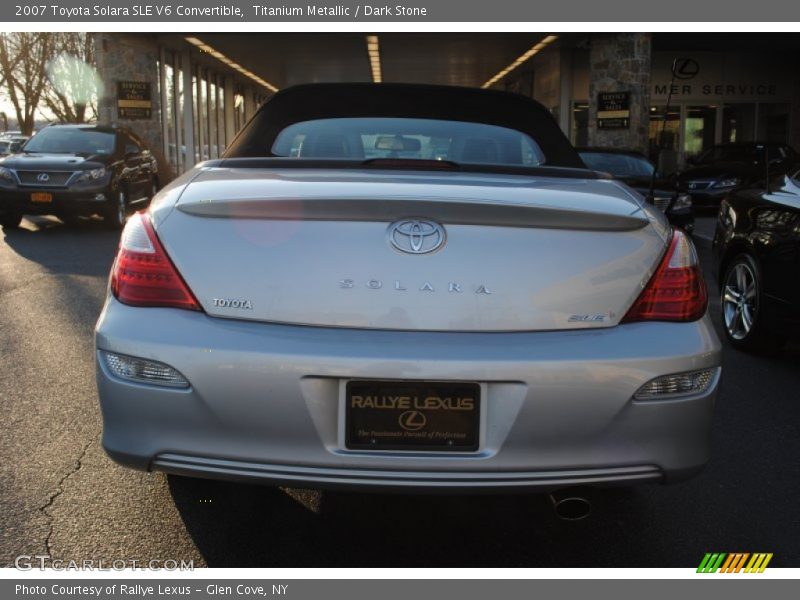 Titanium Metallic / Dark Stone 2007 Toyota Solara SLE V6 Convertible