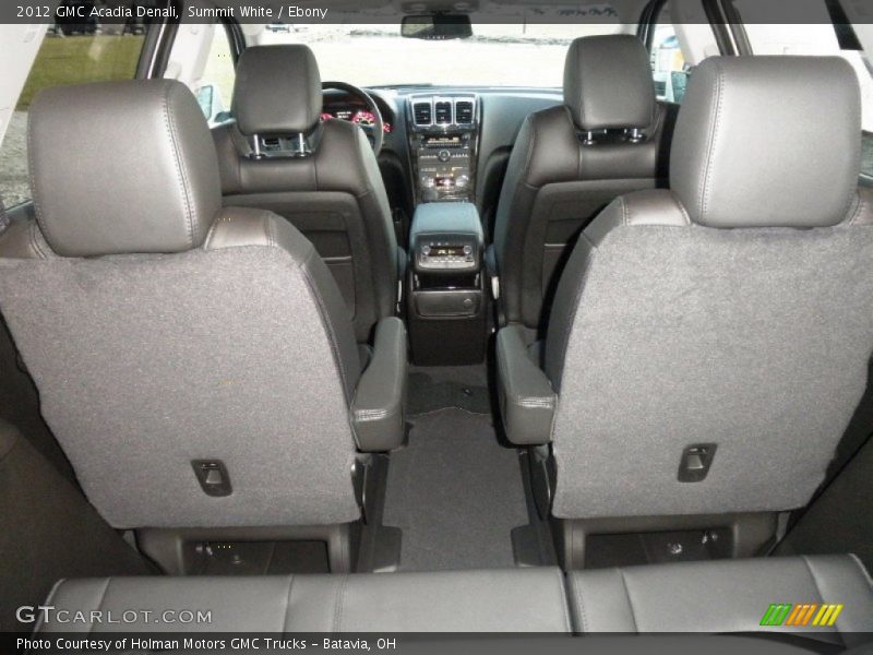 Summit White / Ebony 2012 GMC Acadia Denali