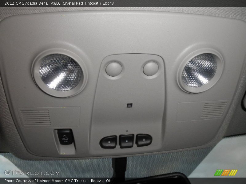 Crystal Red Tintcoat / Ebony 2012 GMC Acadia Denali AWD