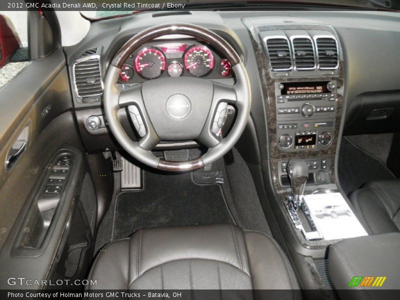 Crystal Red Tintcoat / Ebony 2012 GMC Acadia Denali AWD