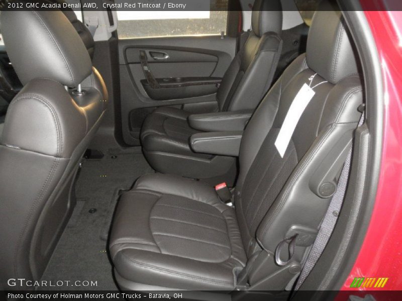 Crystal Red Tintcoat / Ebony 2012 GMC Acadia Denali AWD