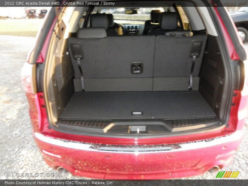 Crystal Red Tintcoat / Ebony 2012 GMC Acadia Denali AWD