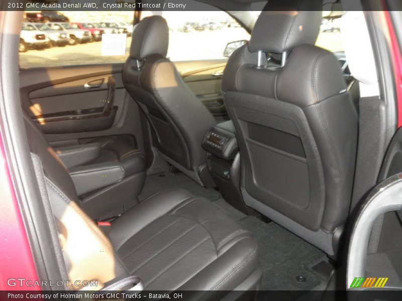 Crystal Red Tintcoat / Ebony 2012 GMC Acadia Denali AWD