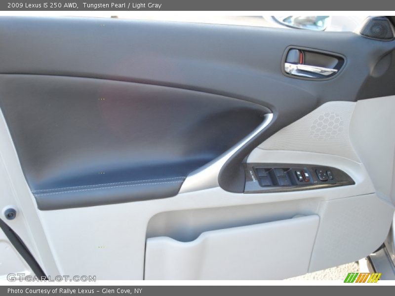 Tungsten Pearl / Light Gray 2009 Lexus IS 250 AWD