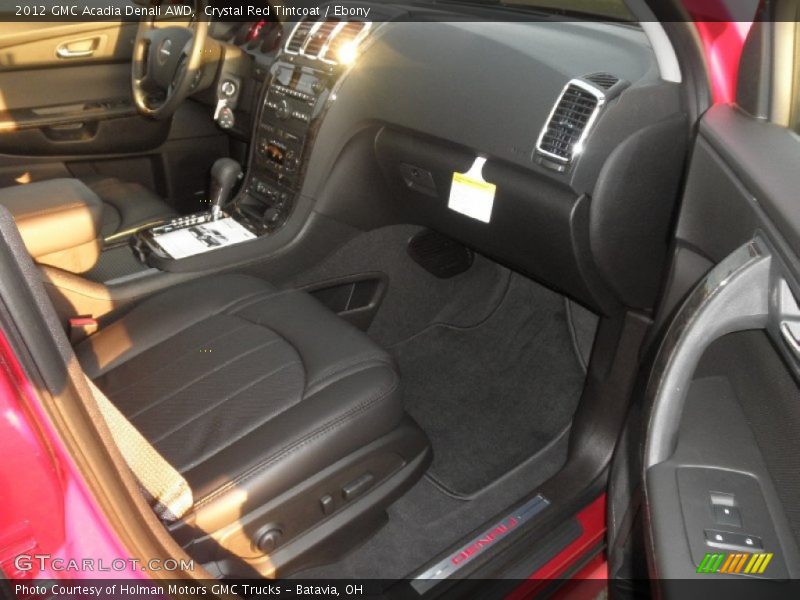 Crystal Red Tintcoat / Ebony 2012 GMC Acadia Denali AWD
