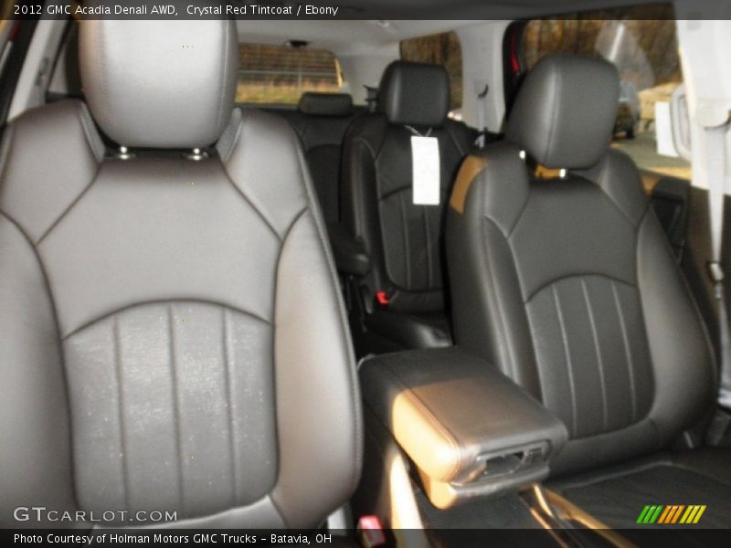 Crystal Red Tintcoat / Ebony 2012 GMC Acadia Denali AWD