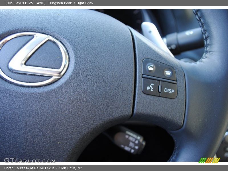 Tungsten Pearl / Light Gray 2009 Lexus IS 250 AWD