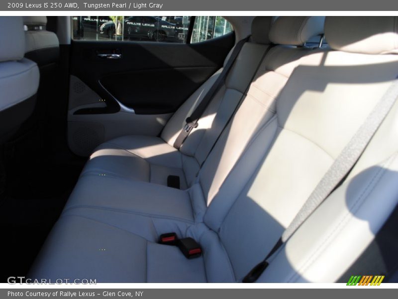 Tungsten Pearl / Light Gray 2009 Lexus IS 250 AWD