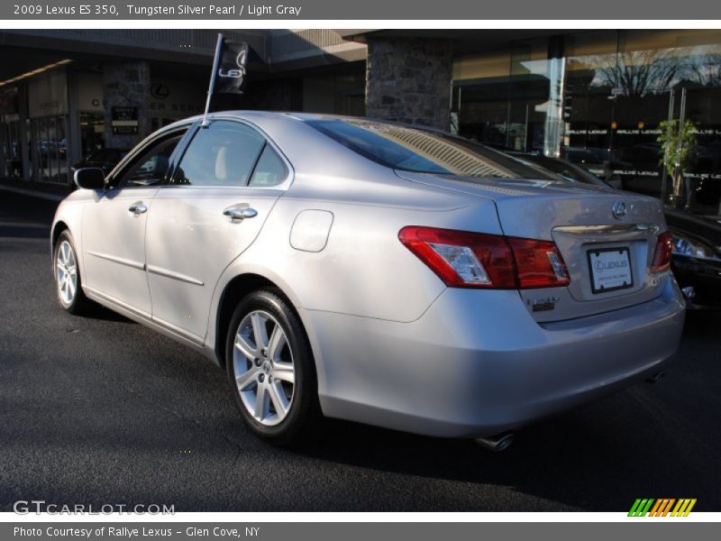 Tungsten Silver Pearl / Light Gray 2009 Lexus ES 350