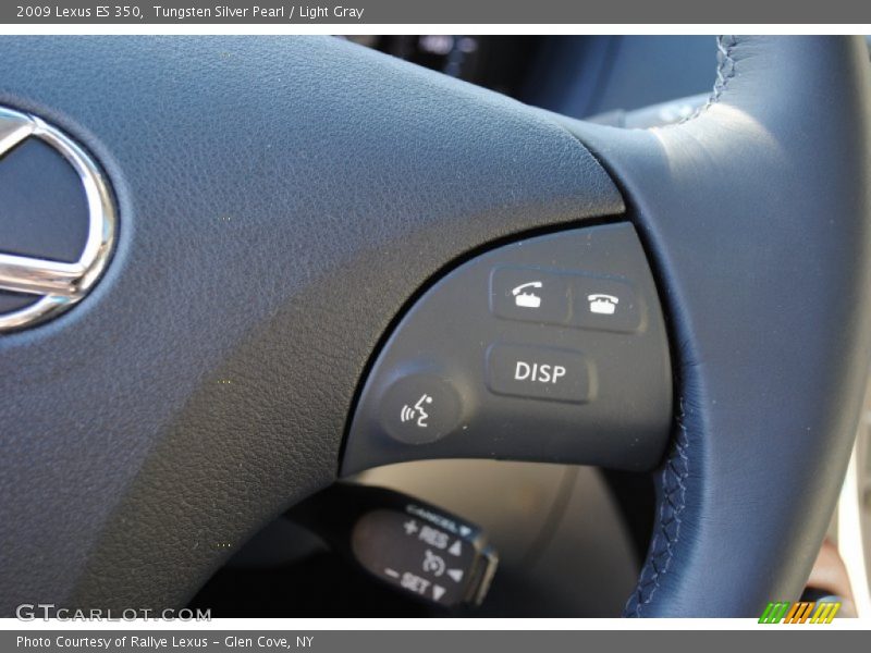 Tungsten Silver Pearl / Light Gray 2009 Lexus ES 350