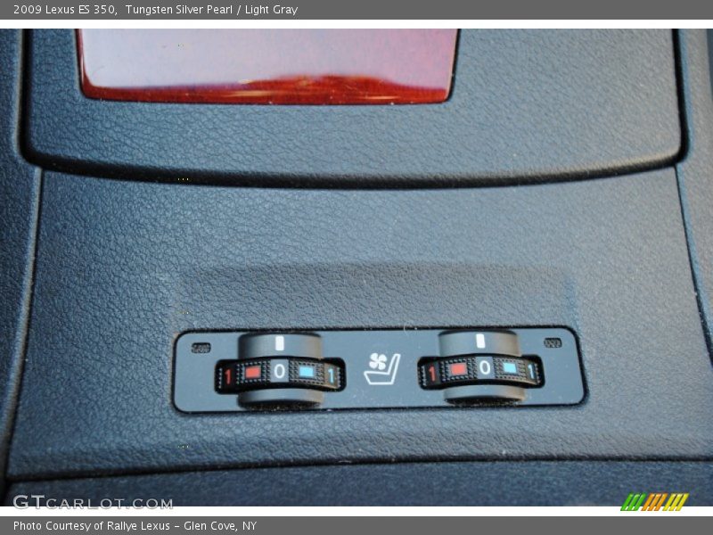 Tungsten Silver Pearl / Light Gray 2009 Lexus ES 350