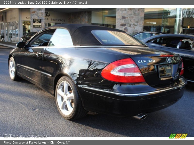 Black / Charcoal 2005 Mercedes-Benz CLK 320 Cabriolet