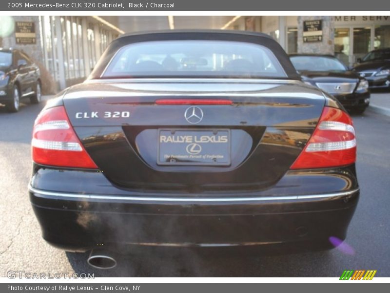 Black / Charcoal 2005 Mercedes-Benz CLK 320 Cabriolet