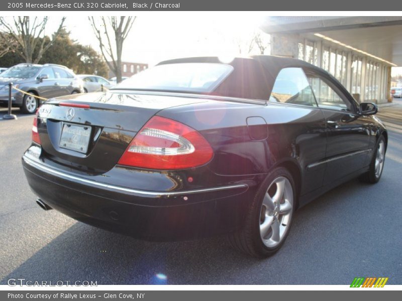 Black / Charcoal 2005 Mercedes-Benz CLK 320 Cabriolet
