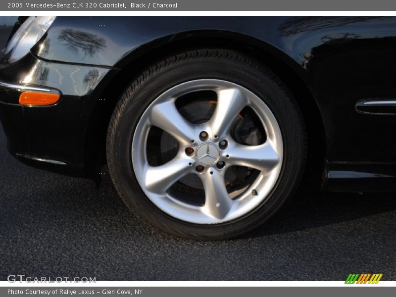 Black / Charcoal 2005 Mercedes-Benz CLK 320 Cabriolet