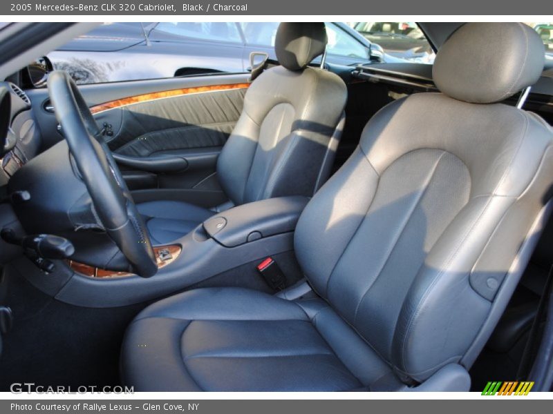 Black / Charcoal 2005 Mercedes-Benz CLK 320 Cabriolet