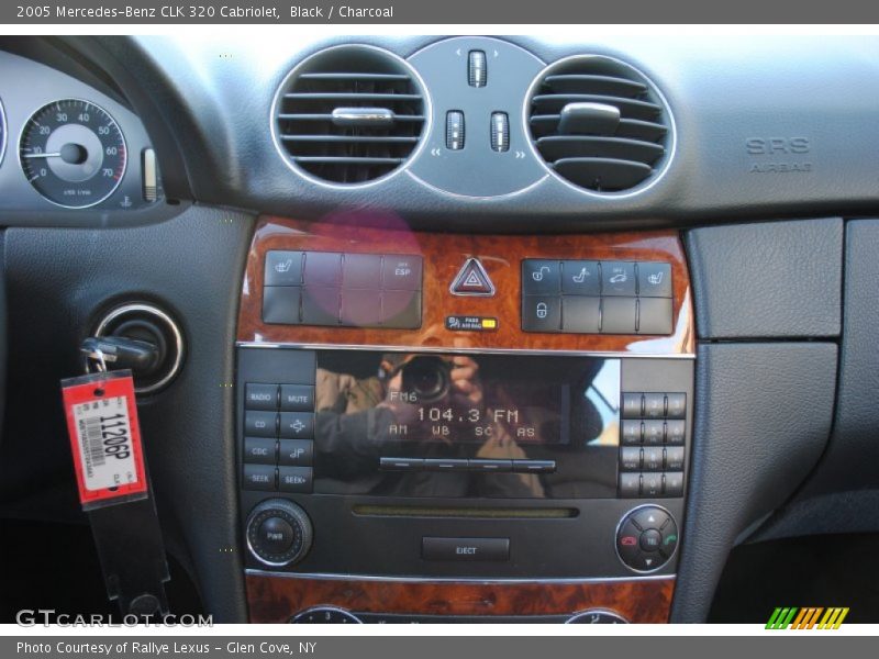 Black / Charcoal 2005 Mercedes-Benz CLK 320 Cabriolet