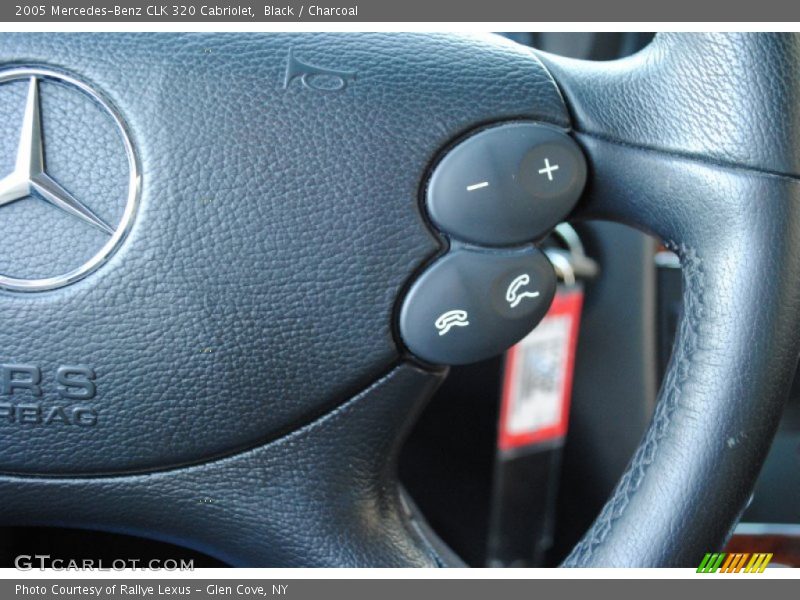 Black / Charcoal 2005 Mercedes-Benz CLK 320 Cabriolet
