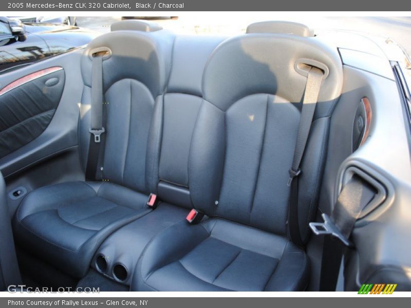 Rear Seat of 2005 CLK 320 Cabriolet