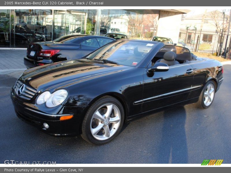 Black / Charcoal 2005 Mercedes-Benz CLK 320 Cabriolet