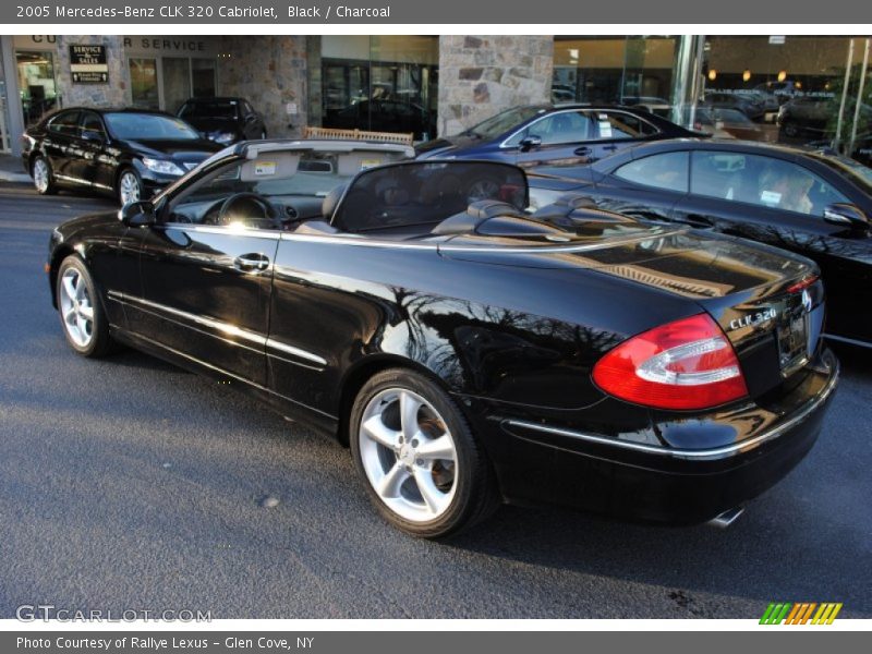 Black / Charcoal 2005 Mercedes-Benz CLK 320 Cabriolet