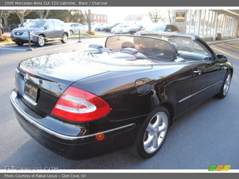 Black / Charcoal 2005 Mercedes-Benz CLK 320 Cabriolet
