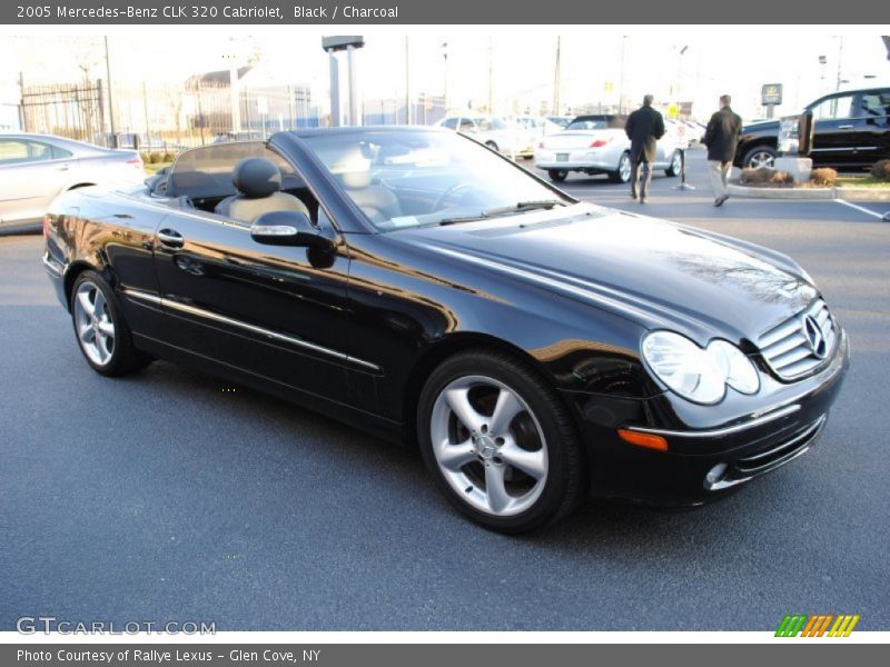 Black / Charcoal 2005 Mercedes-Benz CLK 320 Cabriolet